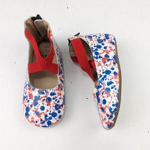 Monkey Feet Splotch Ballerina Shoes